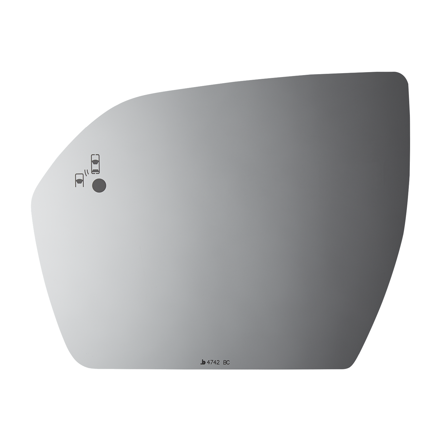 SIDE VIEW MIRROR W BLIND SPOT CROSS PATH